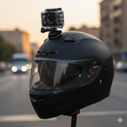 Cámara Deportiva 4K Tipo GoPro Impermeable