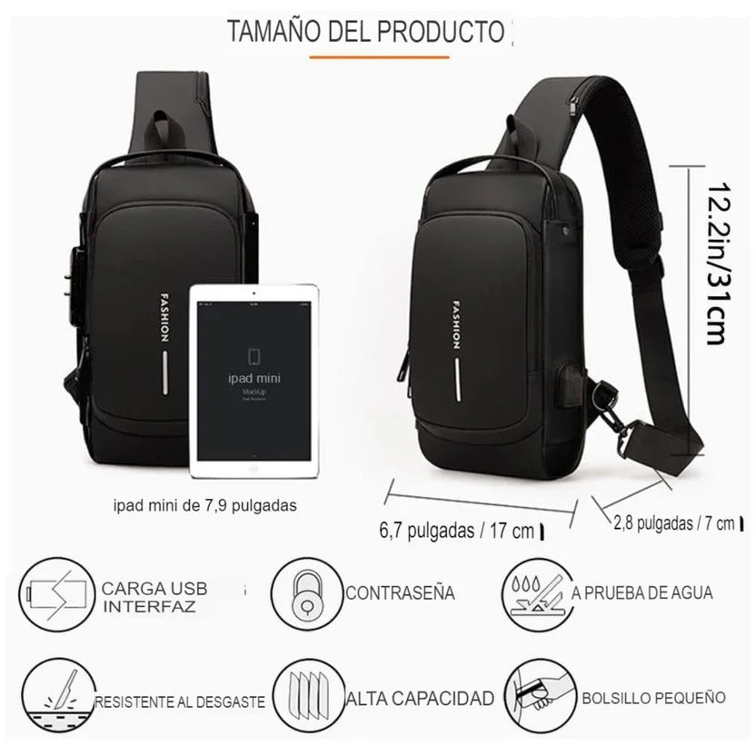 Bolso Security Xtreme A101 | Comodidad y Organización