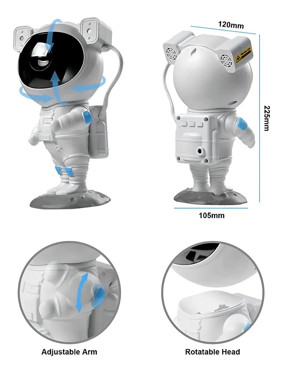 Proyector Astronauta de Galaxias Bluetooth | A095