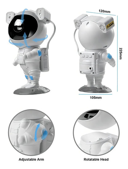 Proyector Astronauta de Galaxias Bluetooth | A095