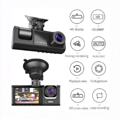 Cámara para Auto 3 en 1 Full HD 1080p | Black Box A044
