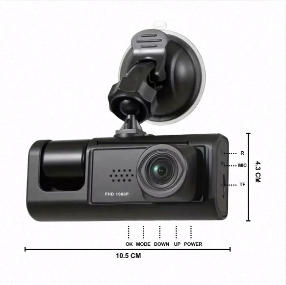 Cámara para Auto 3 en 1 Full HD 1080p | Black Box A044