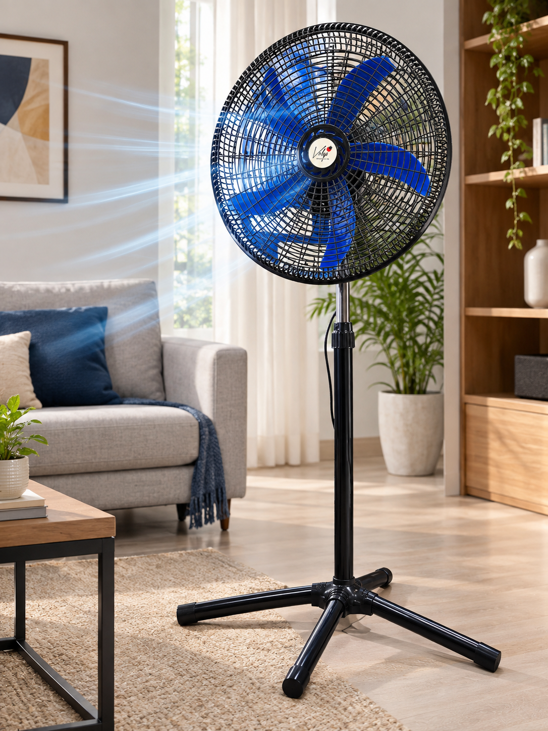 Ventilador Pedestal 18” Volga x2 Unidades 🔥– Potencia y Cobertura